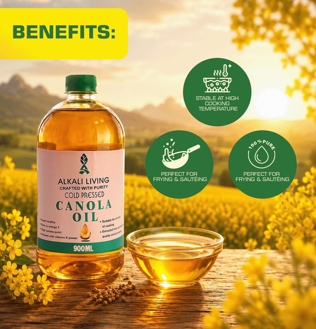 Food Grade Canola Oil