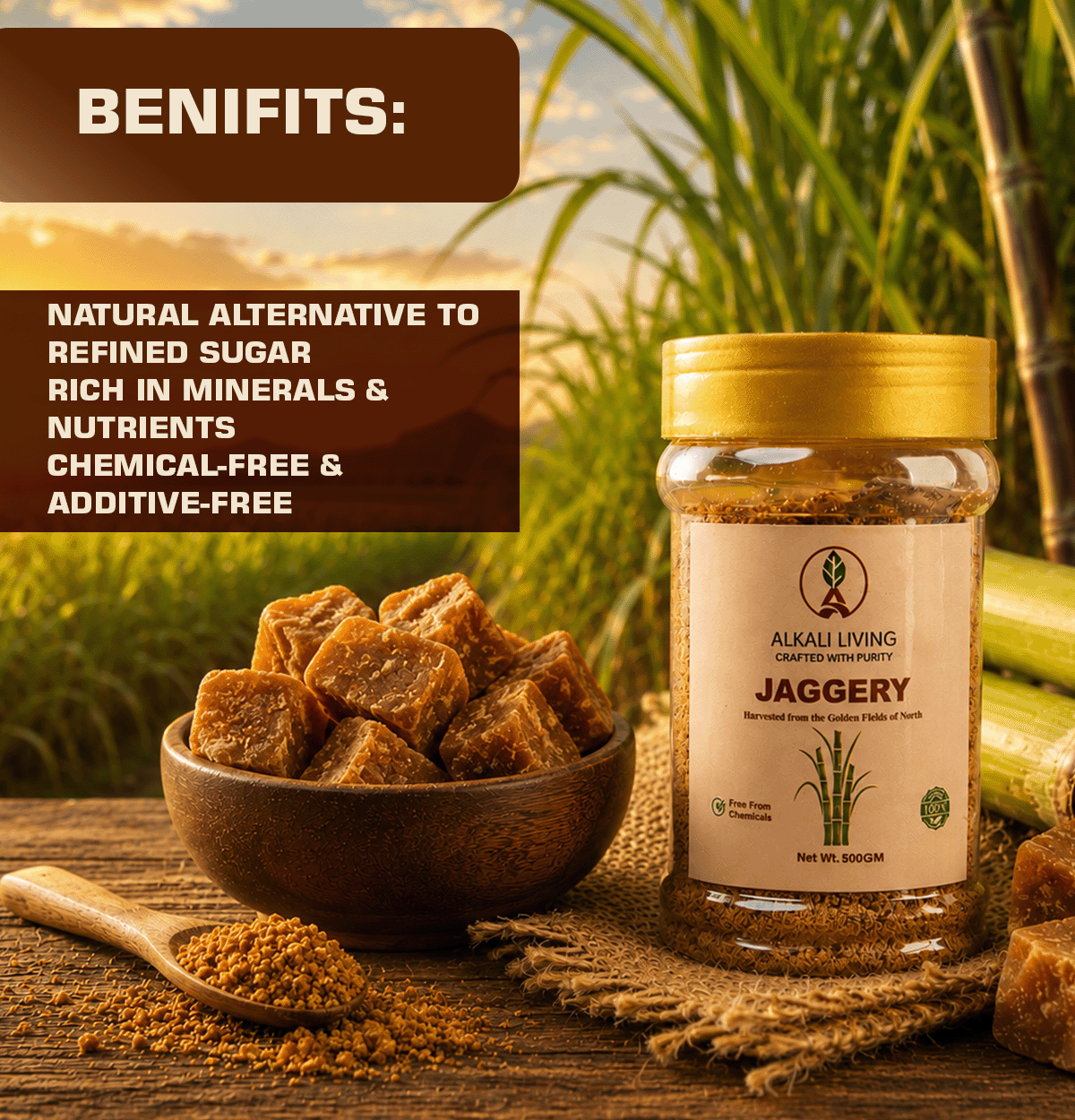Organic Desi Jaggery